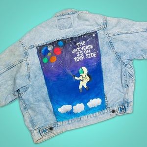 Vintage Hand-Painted Levi’s Denim Jacket